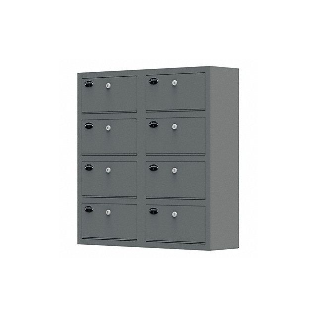 Weapon Storage Cabinet 30inH Gray MPN:WSL29083008KNAA
