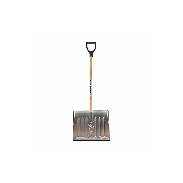Alum Snow Shovel 18 41 Wood Handle MPN:96803