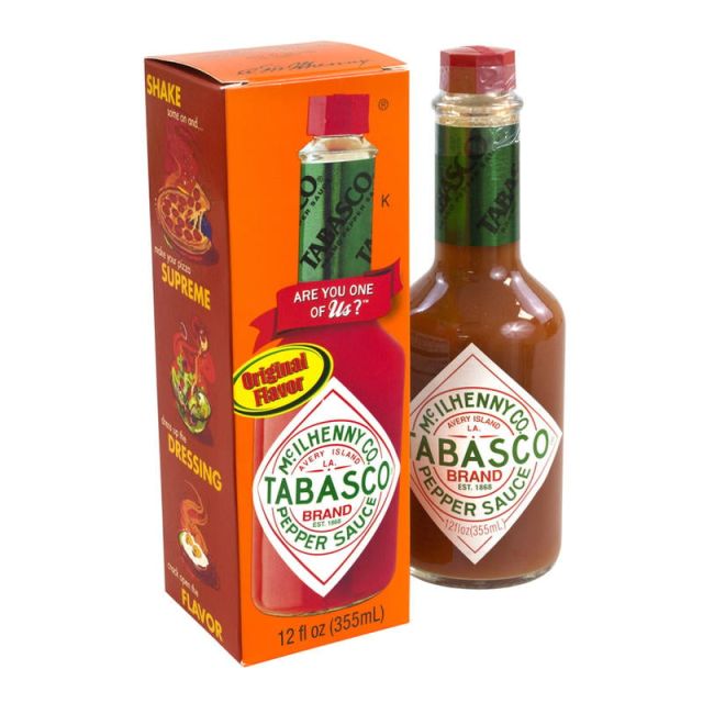 Tabasco Pepper Sauce, 12 Fl Oz Bottle (Min Order Qty 3) MPN:3