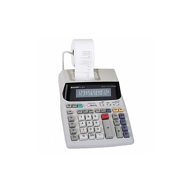 Desktop Calculator Printing 12 Digit MPN:SHREL1801V