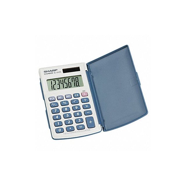 Handheld Calculator LCD 8 Digit MPN:SHREL243SB