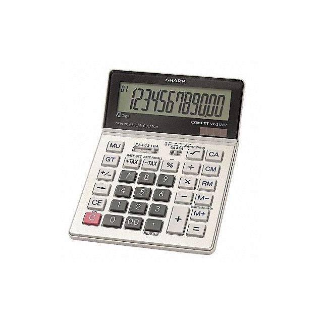 Commercial Desktop Calculator 12 Digit MPN:SHRVX2128V