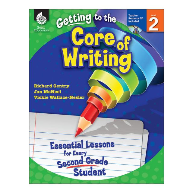 Shell Education Getting To The Core Of Writing: Essential Lessons For Every Student, Grade 2 (Min Order Qty 2) MPN:50916