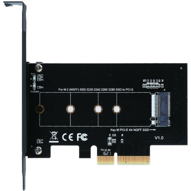 SIIG M.2 NGFF SSD PCIe Card Adapter (Min Order Qty 3) MPN:SC-M20014-S1
