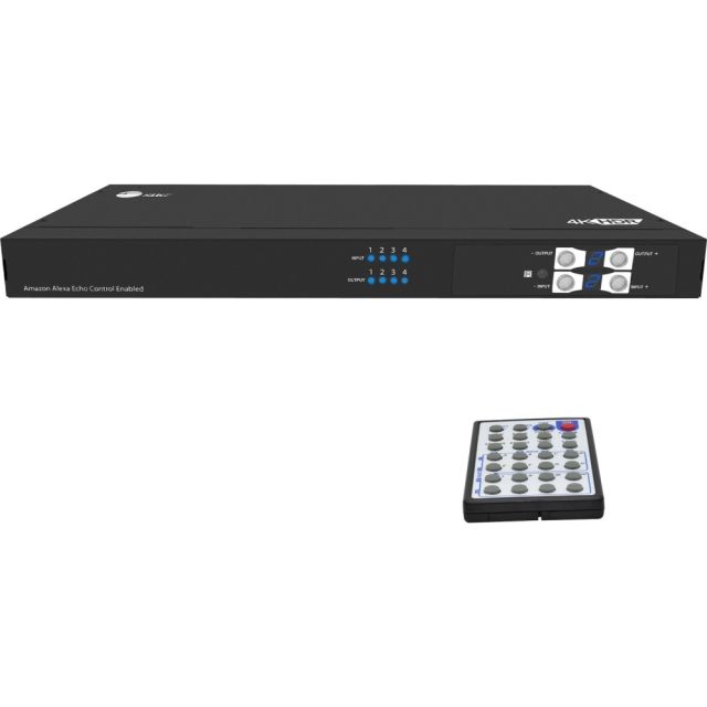 SIIG HDMI 4x4 Matrix with Amazon Echo Control Enabled - 4x4 matrix switcher - TAA Compliant MPN:CE-H23H11-S1
