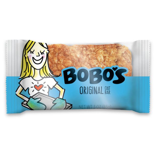 BoBos Oat Bars, Original, 3.5 Oz, Box of 48 Bars MPN:101-D-CS