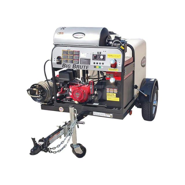Pressure Washer: 4,000 psi, 4 GPM, Gas, Hot Water MPN:95005