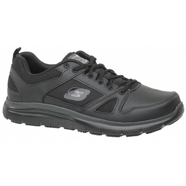 J5319 Athletic Shoe 16 Wide Black Plain PR MPN:77040 -BLK 16D