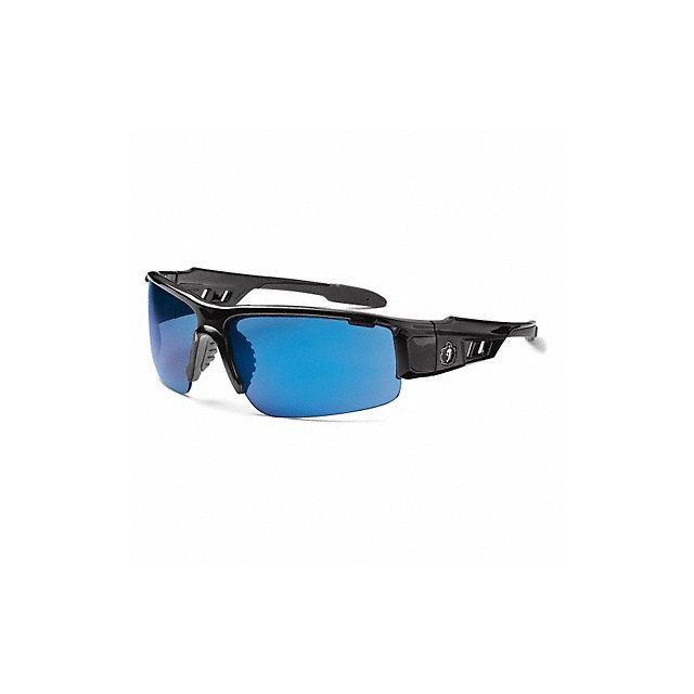 Safety Glasses Blue Mirr Scratch-Res. MPN:DAGR