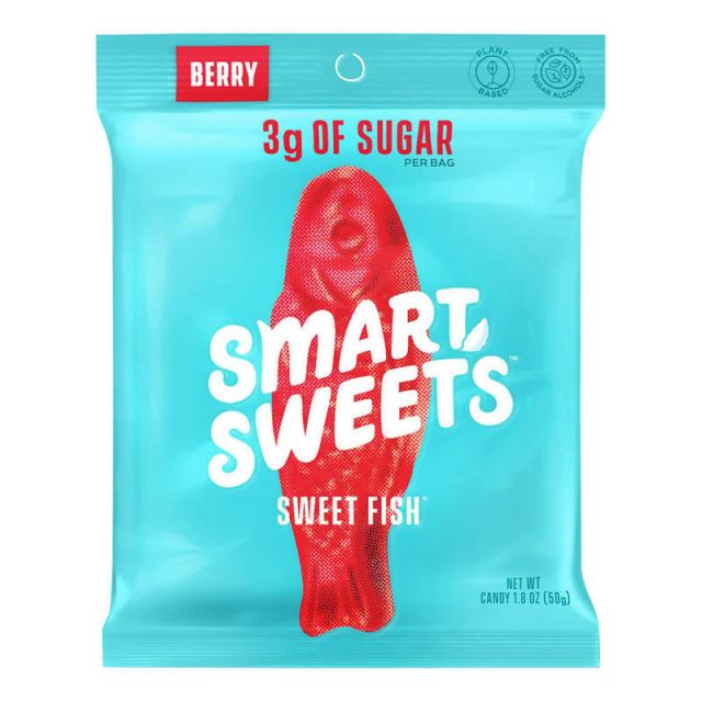 SmartSweets Sweetfish, 1.8 Oz, Pack Of 12 Bags MPN:20021