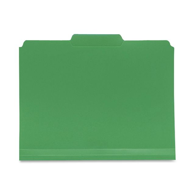 Smead Inn Dura File Folders, Letter Size, 1/3 Cut, Green, Box Of 24 (Min Order Qty 3) MPN:10502
