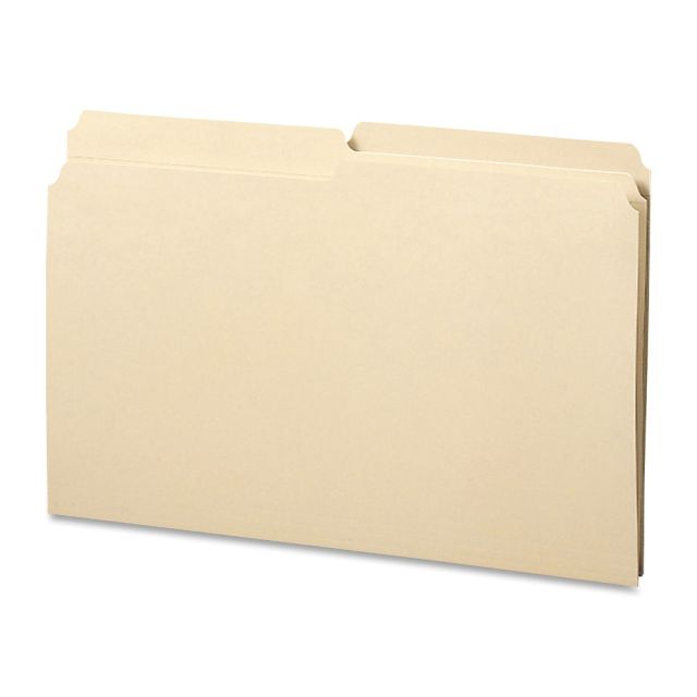 Smead 1/2-Cut Manila File Folders, Legal Size, Box Of 100 (Min Order Qty 2) MPN:15326