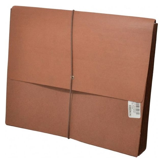 Expanding Wallet: Letter, Brown, 1/Pack MPN:SMD71186