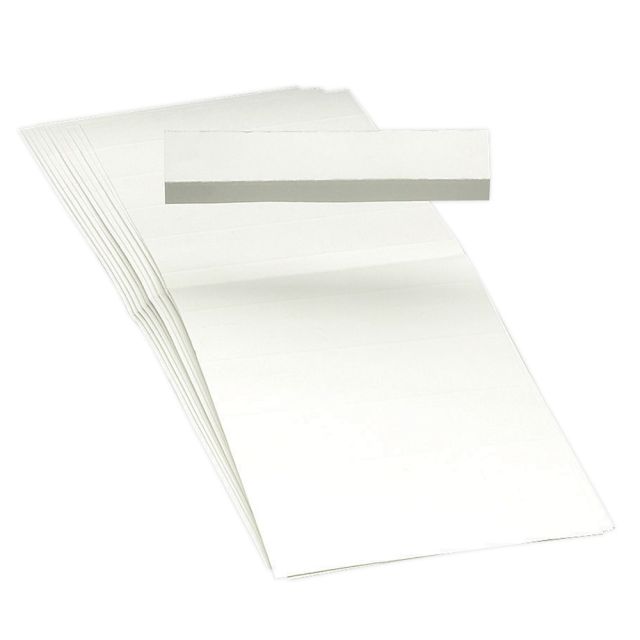 Smead Blank Hanging File Folder Tab Inserts, 1/3 Cut For 3 1/2in Tabs, Box Of 100 (Min Order Qty 20) MPN:68670