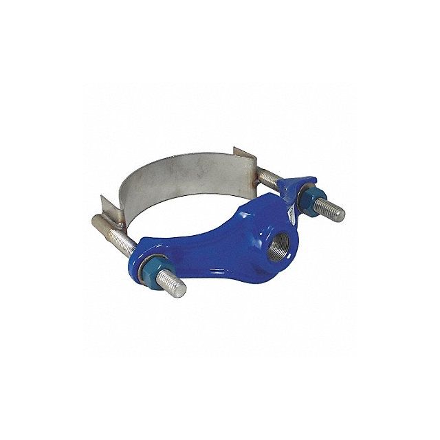 Saddle Clamp 4 In Outlet Pipe 1 1/4 In 31500048010000 Plumbing Pipes
