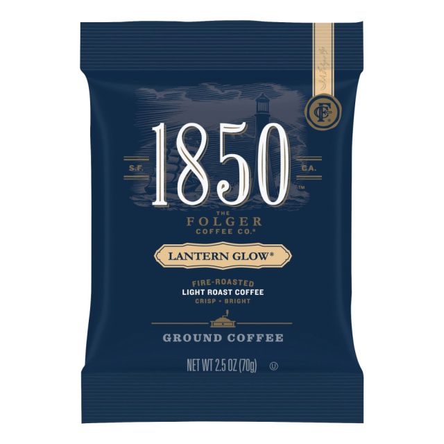 Folgers 1850 Coffee Fraction Single-Serve Packs, Lantern Glow Blend, Carton Of 24 MPN:21510