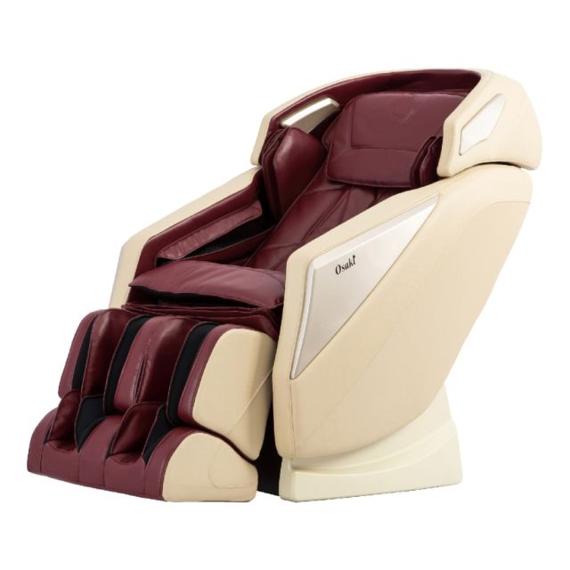 Osaki Pro Omni Massage Chair, Burgundy/Beige MPN:851500008061