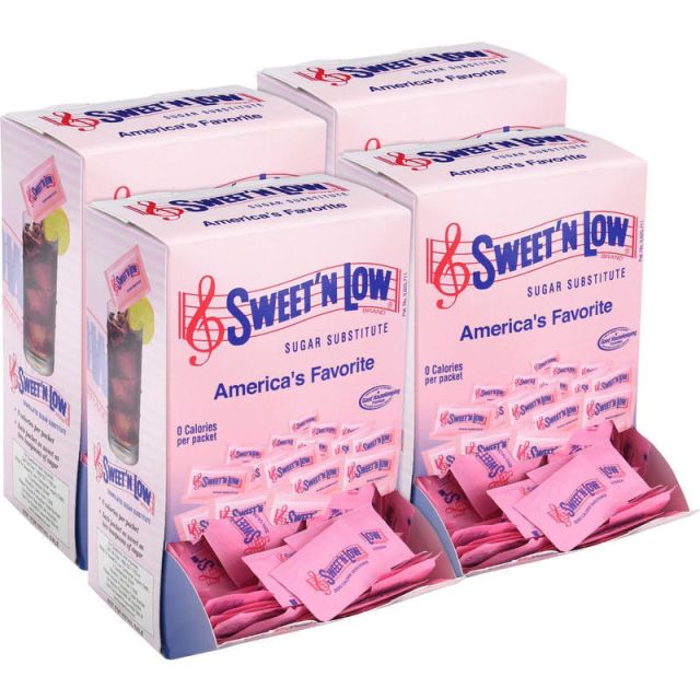 SWEETN Low Low-Sugar Substitute Packets - Packet - Artificial Sweetener - 1600/Carton (Min Order Qty 2) MPN:50150CT