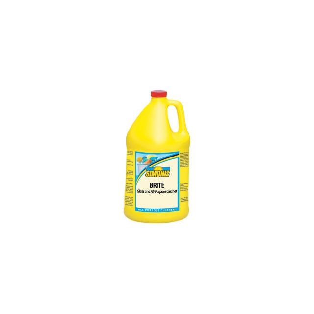Simoniz® Brite Glass and All Purpose Cleaner Gallon Bottle 4/Case - B0400004 B0400004