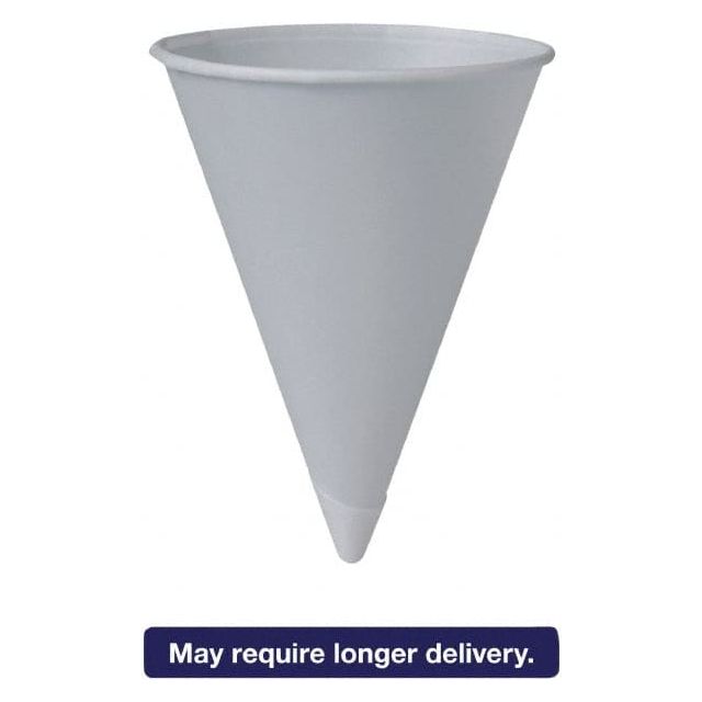 Pack of (25) Cases Bare Treated Paper Cone Water Cups, 6 oz, 200/Sleeve MPN:SCC6RBU