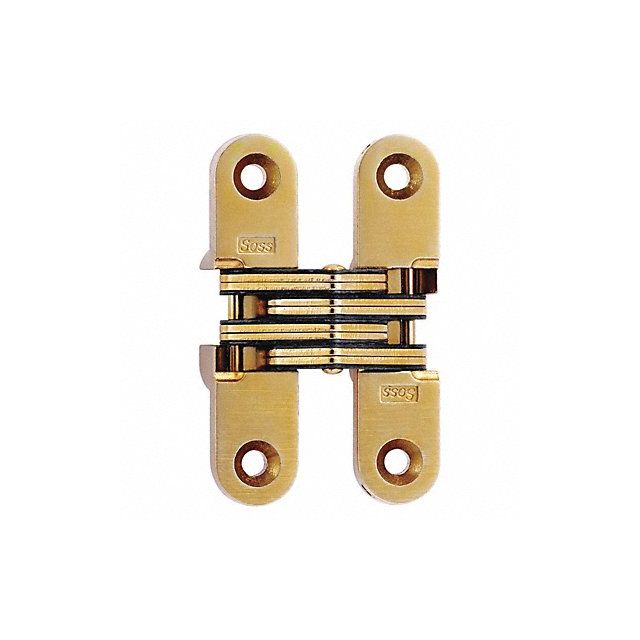 Invisible Hinge Satin Brass 2-3/4 In. MPN:208US4