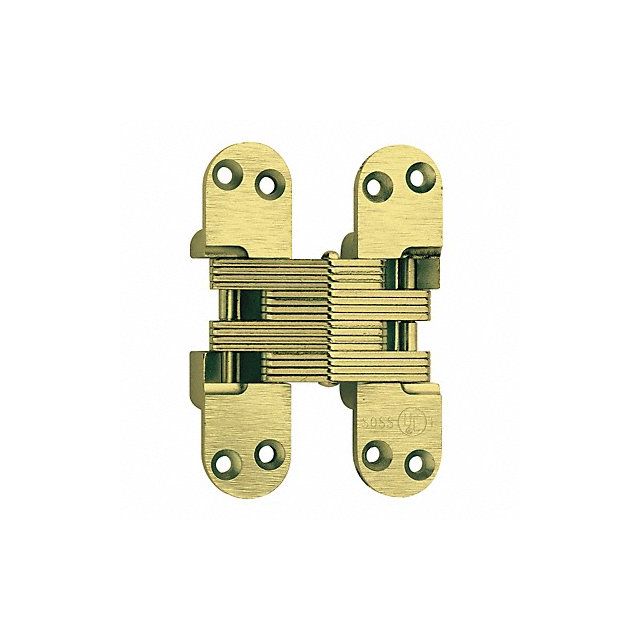 Hinge Fire-Rated Satin Brass 4 5/8 In MPN:218US4