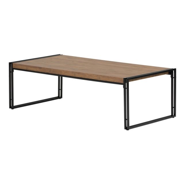 South Shore Gimetri Coffee Table, 15inH x 47-1/4inW x 23-3/4inD, Rustic Bamboo MPN:11520