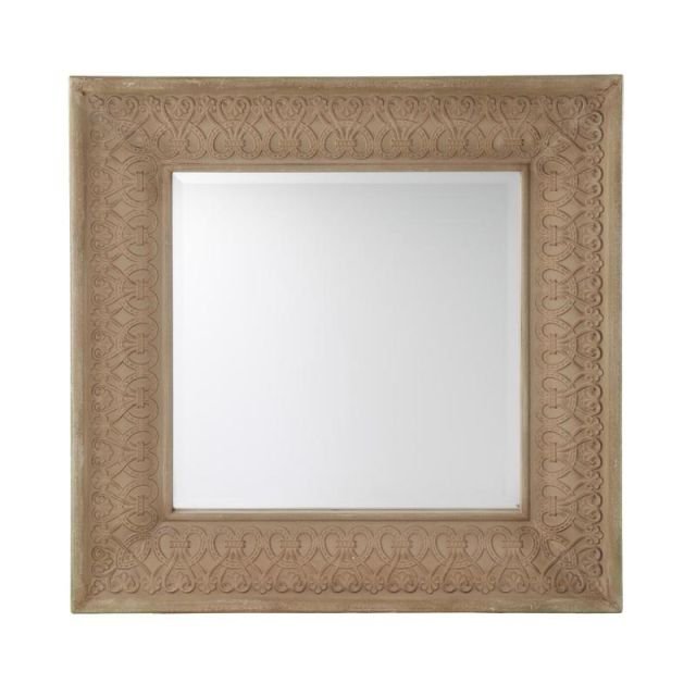 SEI Dyerlane Decorative Wall Mirror, 36-1/4in x 36in, Weathered Gray MPN:WS1129717