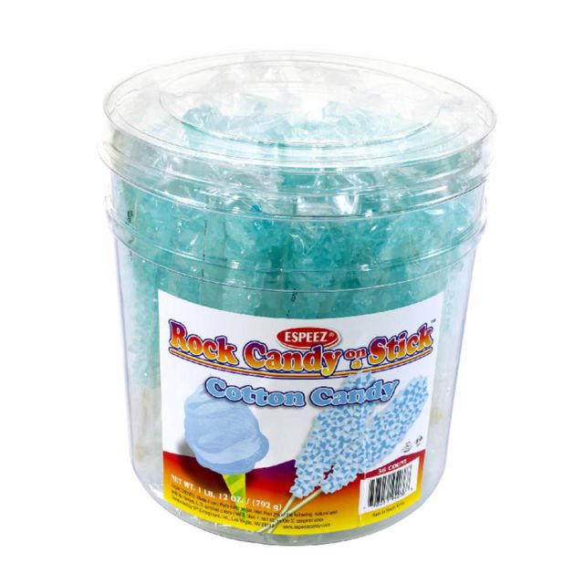 Espeez Rock Candy Sticks, 7in, Light Blue, Pack Of 36 (Min Order Qty 2) MPN:262-00031