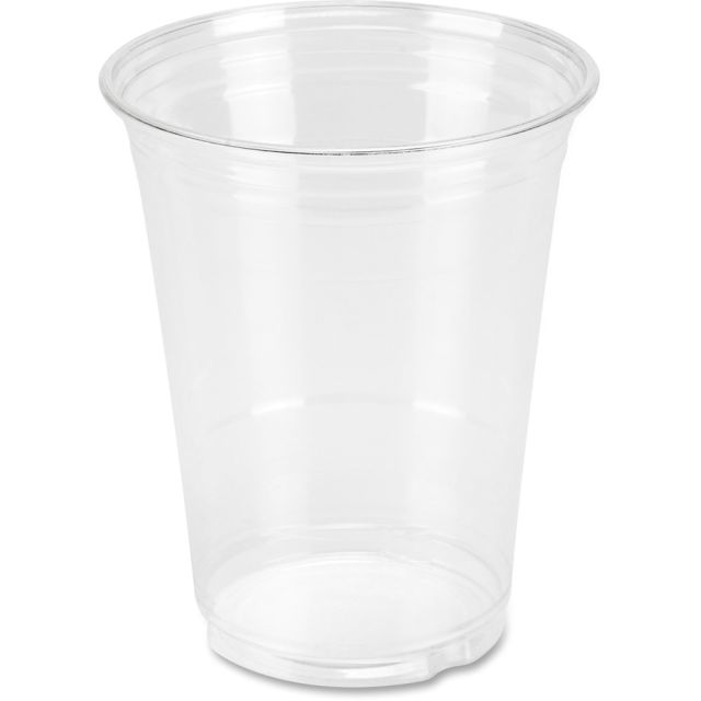 Genuine Joe Clear Plastic Cups - 25 - 16 fl oz - 500 / Carton - Clear - Plastic - Cold Drink, Beverage MPN:58230CT