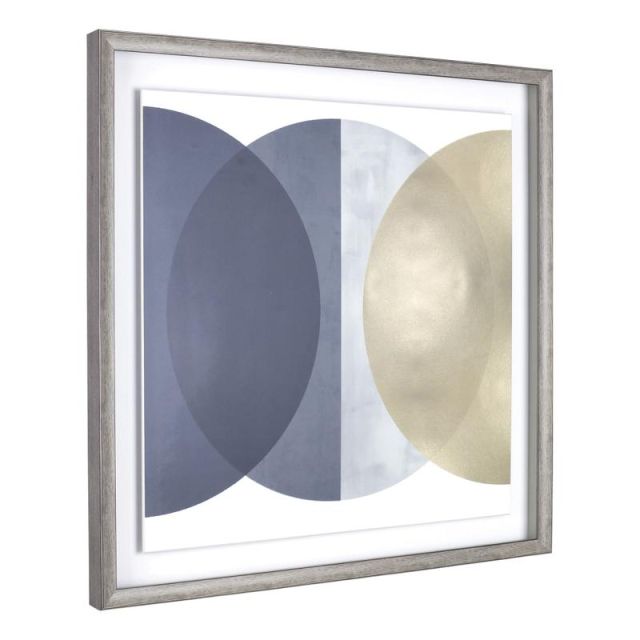 Lorell Circle Design Framed Abstract Art, 29-1/4in x 29-1/4in, Design I MPN:04474
