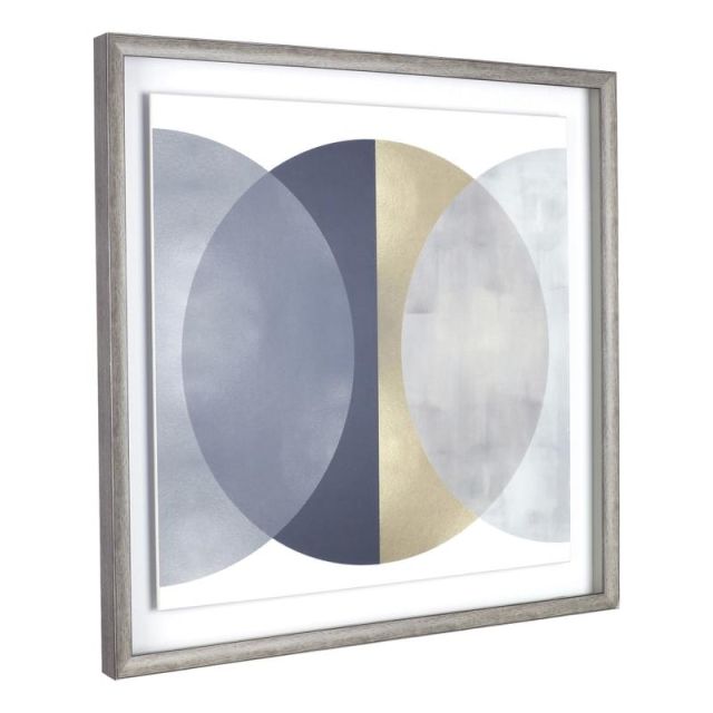 Lorell Circle Design Framed Abstract Art, 29-1/4in x 29-1/4in, Design II MPN:04475