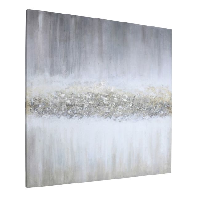 Lorell Raining Sky Design Abstract Canvas Wall Art, 40in x 40in MPN:04480