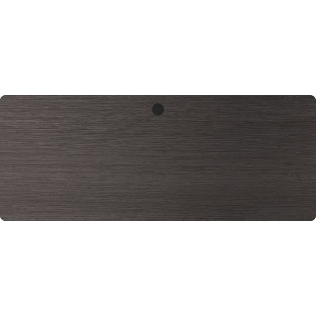 Lorell Fortress Educators Desk Laminate Worksurface - 60in x 24in x 1.2in - T-mold Edge - Finish: Charcoal Gray MPN:22