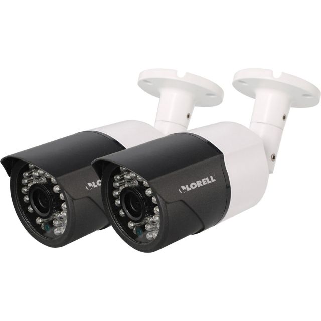 Lorell 5-Megapixel Bullet Surveillance Cameras, Pack Of 2 MPN:00222