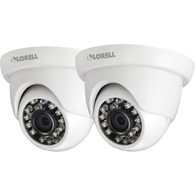 Lorell 5-Megapixel Dome Surveillance Cameras, Pack Of 2 MPN:00223