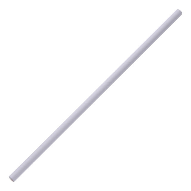 Genuine Joe Unwrapped Paper Straw - 500 Straws per Box (Min Order Qty 4) MPN:58946