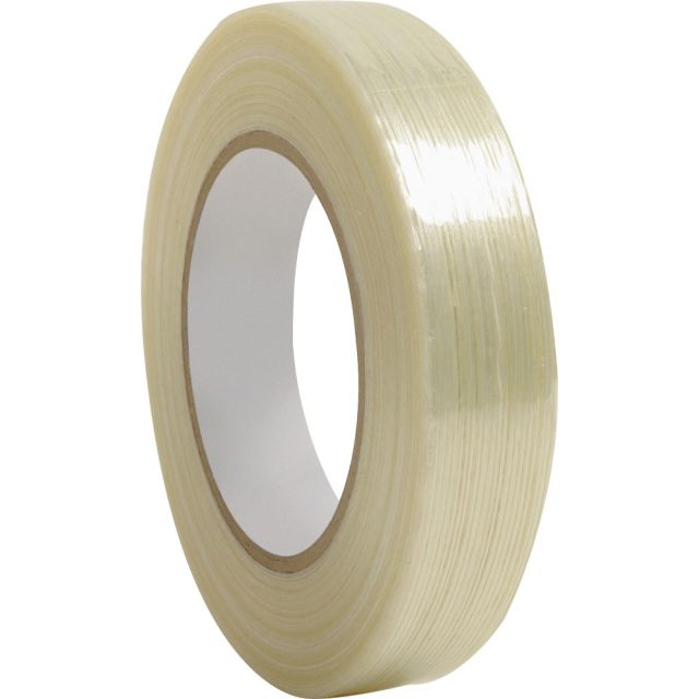 Sparco Superior-Performance Filament Tape, 3in Core, 1ft x 60 Yd, White (Min Order Qty 6) MPN:64005
