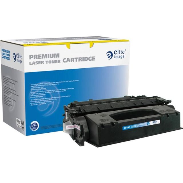 Elite Image Remanufactured High-Yield Black Toner Cartridge Replacement For HP 05X, CE505X MPN:75435