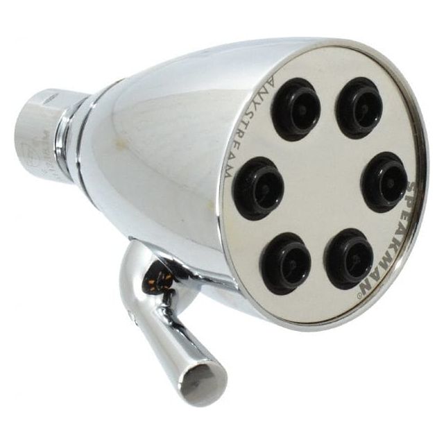 2.5 GPM, 2-3/4 Face Diameter, Shower Head with Brass Ball Joint MPN:S-2252