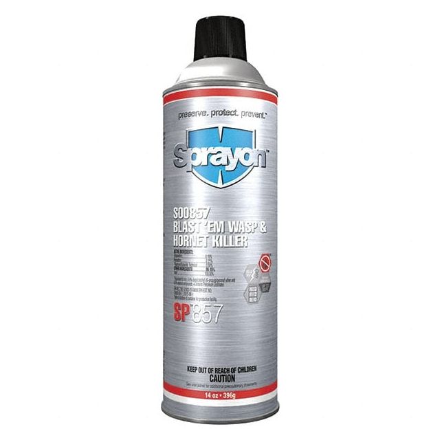 Insecticide for Hornets & Wasps: 20 oz, Aerosol S02085700 Household Cleaning Supplies