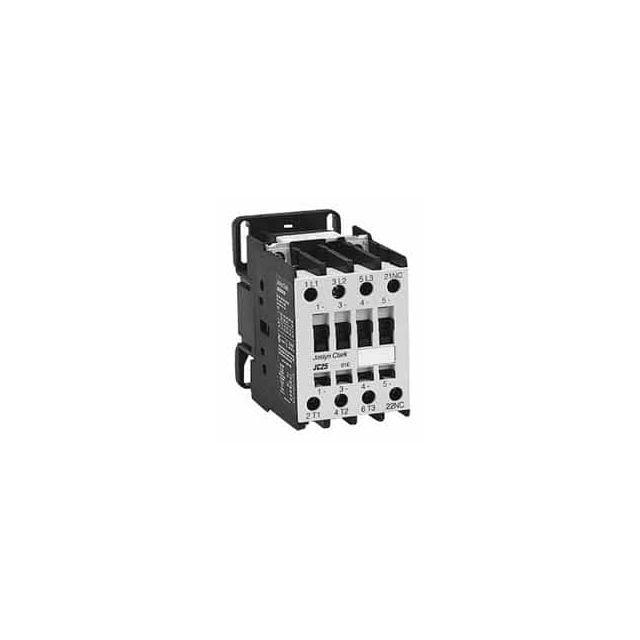 IEC Contactor: 3 Poles, 50 A Load Amps-Inductive, 90 A Load Amps-Resistive, NC & NO MPN:JC50A311M-L