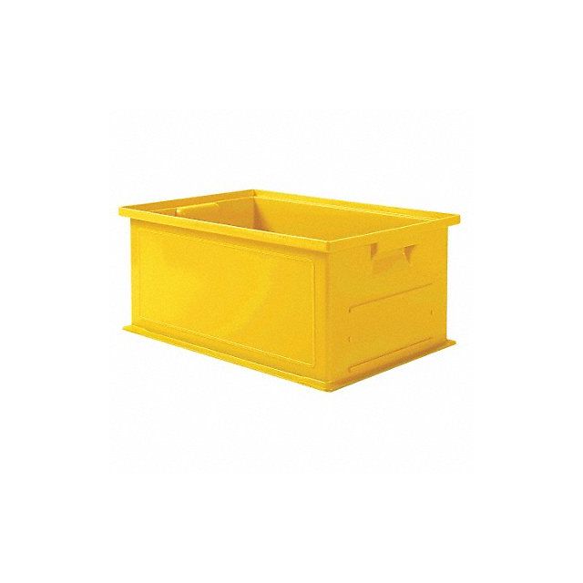 Straight Wall Ctr Yellow Solid HDPE MPN:1462.191308YL1
