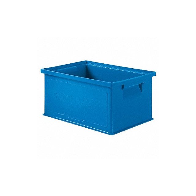 Straight Wall Container Blue Solid HDPE MPN:1463.130906BL1