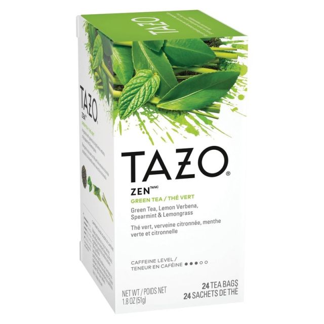 Tazo Zen Tea Bags, Box Of 24 (Min Order Qty 3) MPN:149900