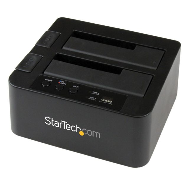 StarTech.com eSATA Hard Drive Duplicator Dock, Standalone HDD Cloner, SATA, SDOCK2U33RE MPN:SDOCK2U33RE