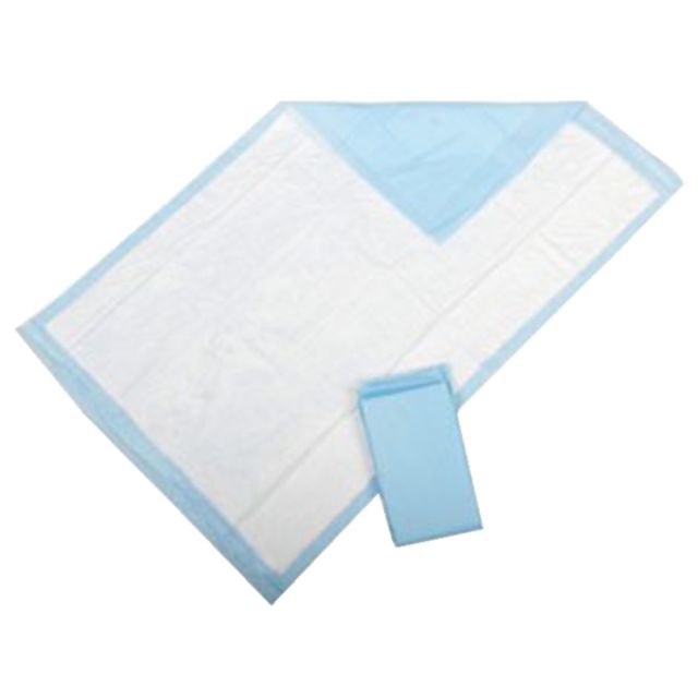 Covidien STA-PUT Underpads, 30in x 36in, w-Adhesive Strip, Light Blue, Pack Of 72 (Min Order Qty 2) MPN:68959