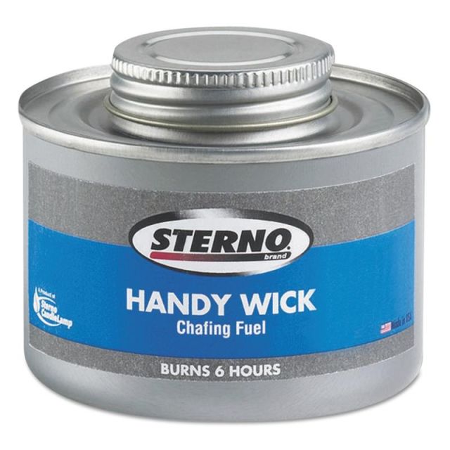 Sterno Handy Wick Chafing Fuel, 6-Hour Burn, Pack Of 24 Cans MPN:STE 10110