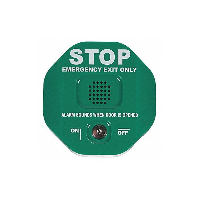 Exit Door Alarm 105dB 9VDC Power Source MPN:STI-6400-G
