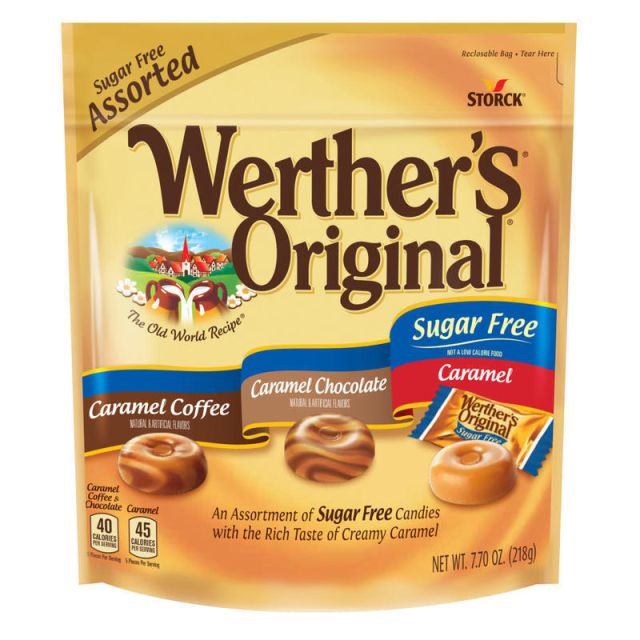 Werthers Original Hard Candies Sugar Free, 7.7 Oz. Bag (Min Order Qty 7) MPN:121728
